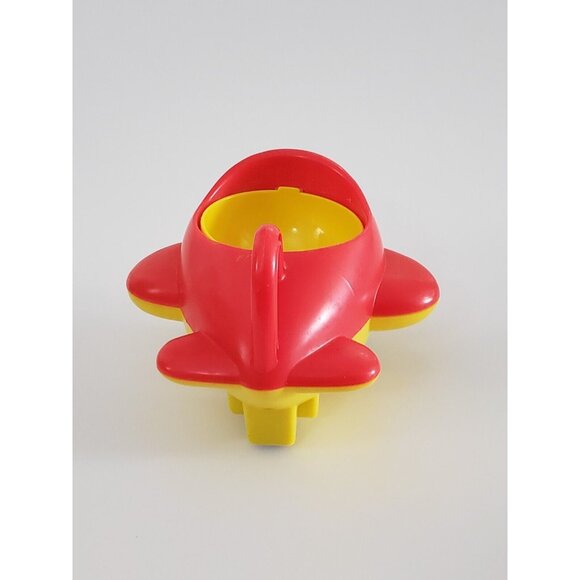Disney Arco Red Plane Donald Duck Wobble Weighted Bottom Toy Collectible B VTG - Picture 11 of 13